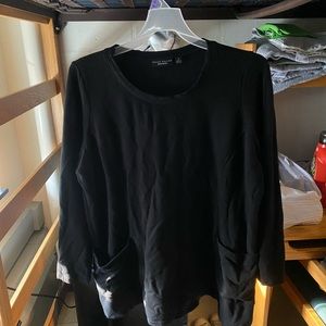 Cozy pullover WITH POCKETS size 1X